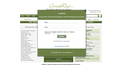 Desktop Screenshot of greatrep.com