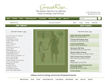 Tablet Screenshot of greatrep.com